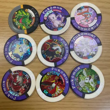 포켓몬 칩 9개 세트 홀로그램