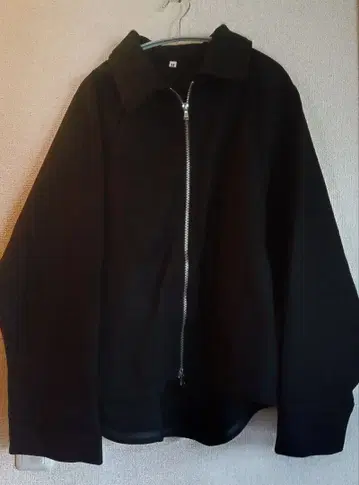 블랙 집업 자켓