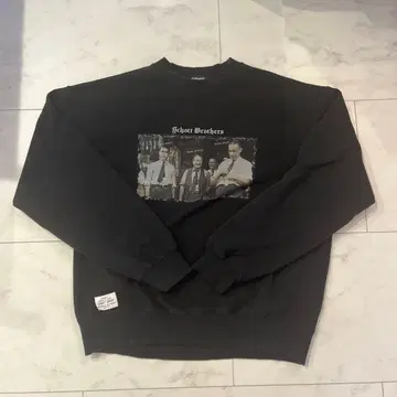 Schott 맨투맨 블랙