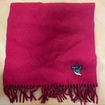 에네스베 Agnesb 머플러 레드