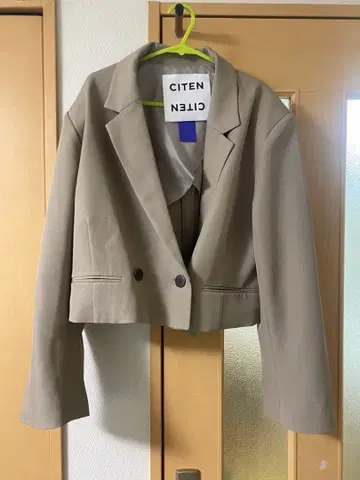 CITEN 테일러드 자켓 베이지 FREE