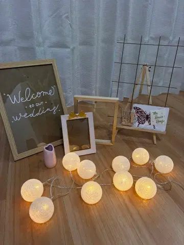 웰컴보드 브라이덜 결혼식