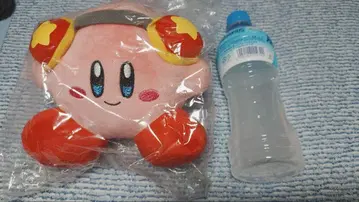 커비 헤드폰 봉제 인형 약 20cm