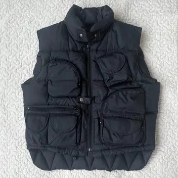 VAN Jacket / 멀티 포켓 택티컬 다운 베스트 M 블랙