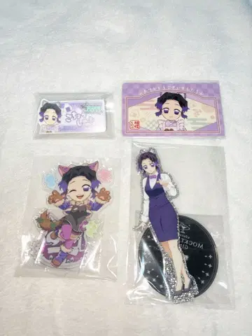 귀멸의 칼날 시노부 아크릴 스탠드 귀멸 식당 목테일 할로윈