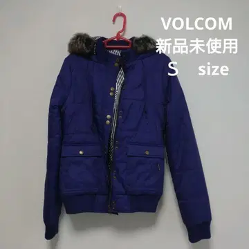 VOLCOM 보라색 다운 자켓 S