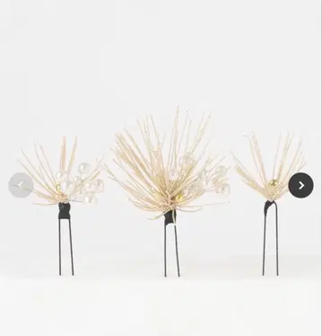 기모노 야마토 펄 머리 장식 세트