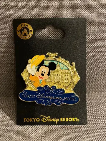 도쿄 디즈니랜드 호텔 미키마우스 핀 배지 미사용 새상품