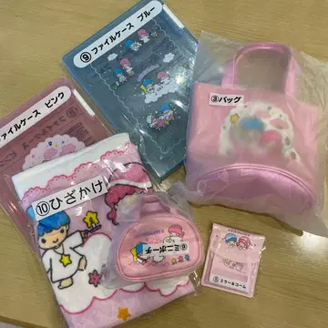 키키라라 1번 복권 산리오 6점 세트