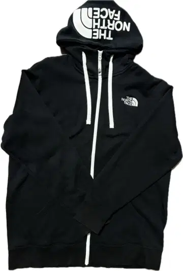 THE NORTH FACE 블랙 후드티 집업