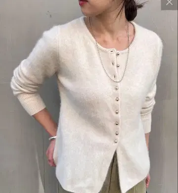 시너리 라쿤 페플럼 가디건