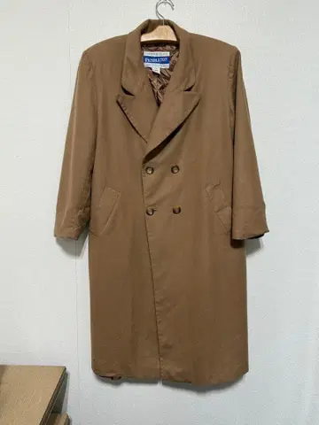 Pendleton 미국제 브라운 더블 브레스트 트렌치코트