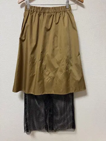NON TOKYO 노토쿄 메쉬 레이어드 스커트