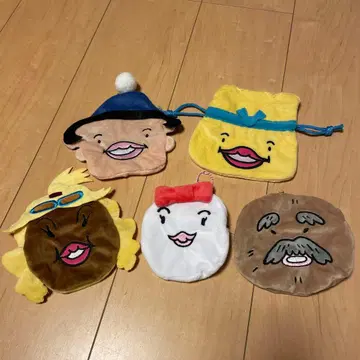 오뎅군 가챠가챠 복조리 파우치 컴플리트