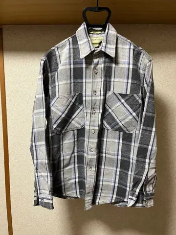 USA! 세인트 존스 베이 빅맥 헤비 플란넬 셔츠 M