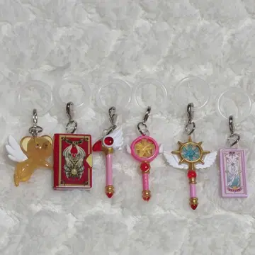 [ 익명 배송 ] 카드캡터 사쿠라 메지루시 액세서리 전 6종 컴플리트