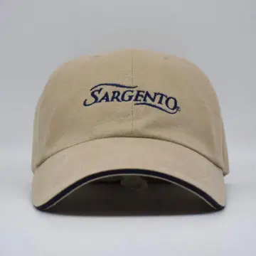 SARGENTO 사르젠토 내추럴 치즈 기업 로고 자수 캡