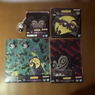 제일복권 나이트메어 비포 크리스마스 뱀파이어 테디 6세트