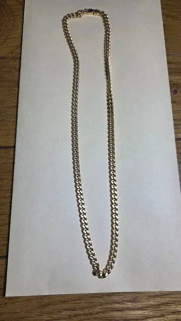 18금 키헤이 양면 컷 목걸이 특주 45cm 37.34g