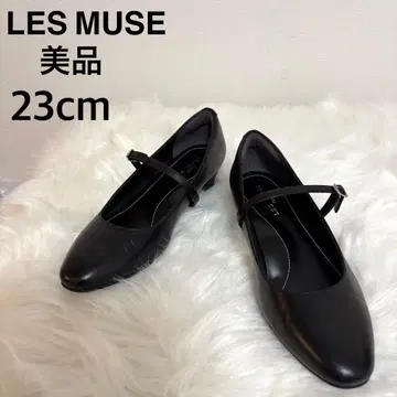 새상품급 AOKI LES MUSE 블랙 펌프스 23cm 관혼상제 취업활동