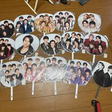 쟈니즈 부채 15개