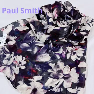 새상품급 Paul Smith 폴스미스 실크 스카프 스톨 꽃무늬