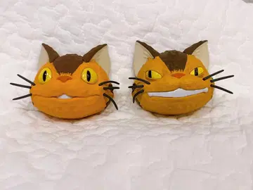 고양이 버스 페이스 마그넷 지브리 토토로