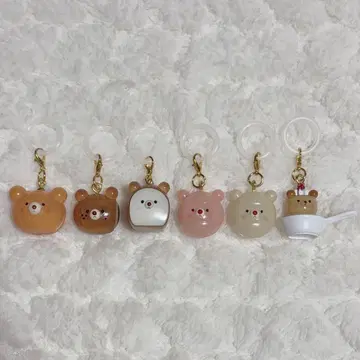 [ 익명 배송 ] 곰빵 메지루시 액세서리 전6종 컴플리트