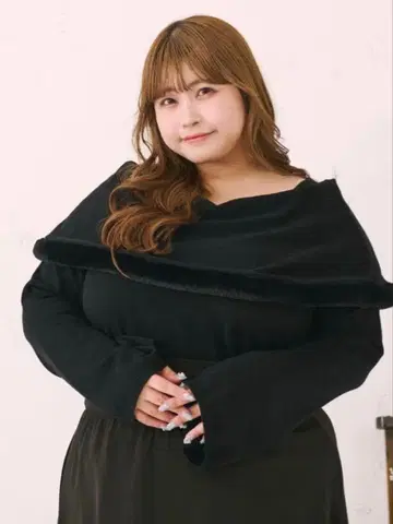 루오시 케이프 니트 3L