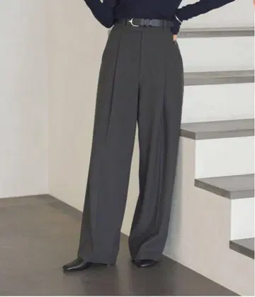 NOBLE TR 트윌 속기모 슬랙스 팬츠