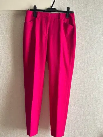 [ 새상품급 ] theory luxe 삭소니 팬츠 핑크 슬랙스