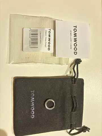 TOMWOOD 실버 Classic hoop small (한쪽 귀)