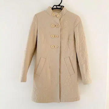 [ 무료배송 ] Moschino 베이지 롱 코트 us 사이즈 4