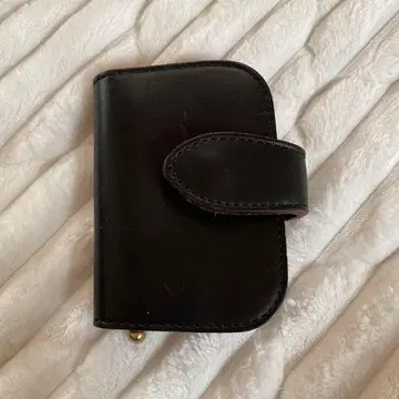 가죽 블랙 코인 케이스