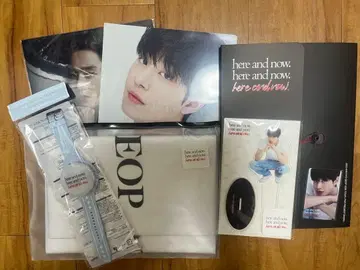 안효섭 굿즈 묶음 판매 (트레이딩 카드 포함)