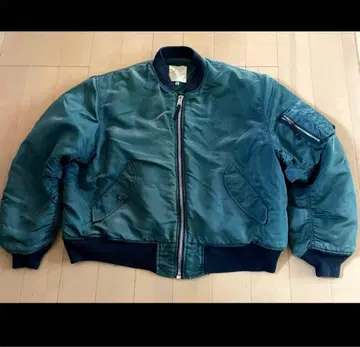 MA-1 플라이트 자켓 IDEAL 지퍼 2L 밀리터리 크롭 기장