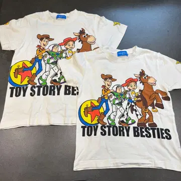 토이 스토리 베스티즈 티셔츠 2장 세트