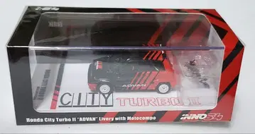 이노 모델 1/64 시티 터보 II ADVAN MOTOCOMPO 부속물
