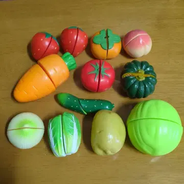 채소와 과일 자르는 완구 세트