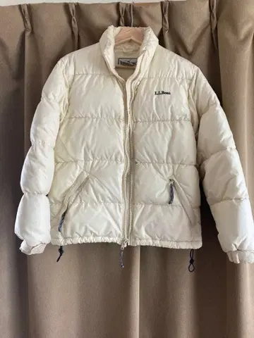 L.L.Bean 아이보리 다운 자켓 S