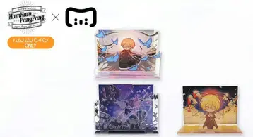 햄햄빵빵 Mili 커버 아트 아크릴 3종 세트