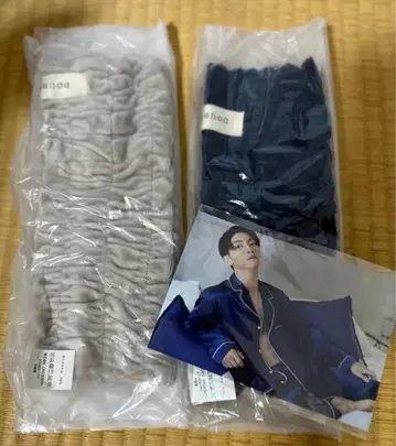 446 헤어밴드 베이지 네이비 세트