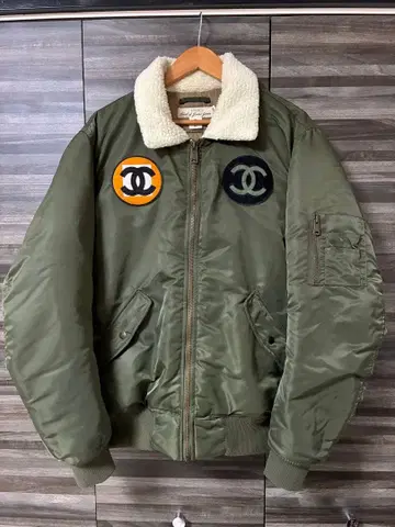 MA-1 자켓 L 사이즈 올리브 그린 G-DRAGON BIGBANG