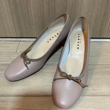 FOREMOS marco 베이지 리본 포함 발레 슈즈 22.5