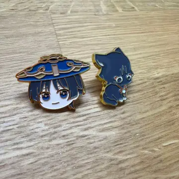 캐릭터 핀 배지 세트