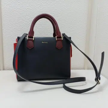 HM21 [ 중고 ] 폴스미스 컬러 블록 2way 백