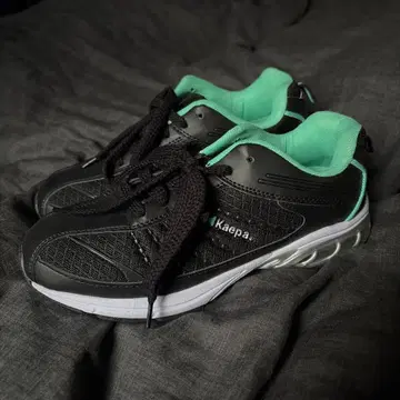 [ 새상품급 ] Kaepa 블랙/민트 스니커즈 24.0