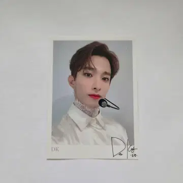 SEVENTEEN 세븐틴 DK 도겸 폴라로이드풍 양면