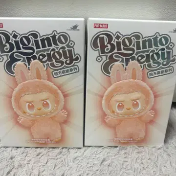POP MART Big into Energy 봉제 인형 세트