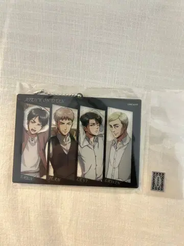 진격의 거인 빅 아크릴 키링 리바이 엘렌 장 엘빈